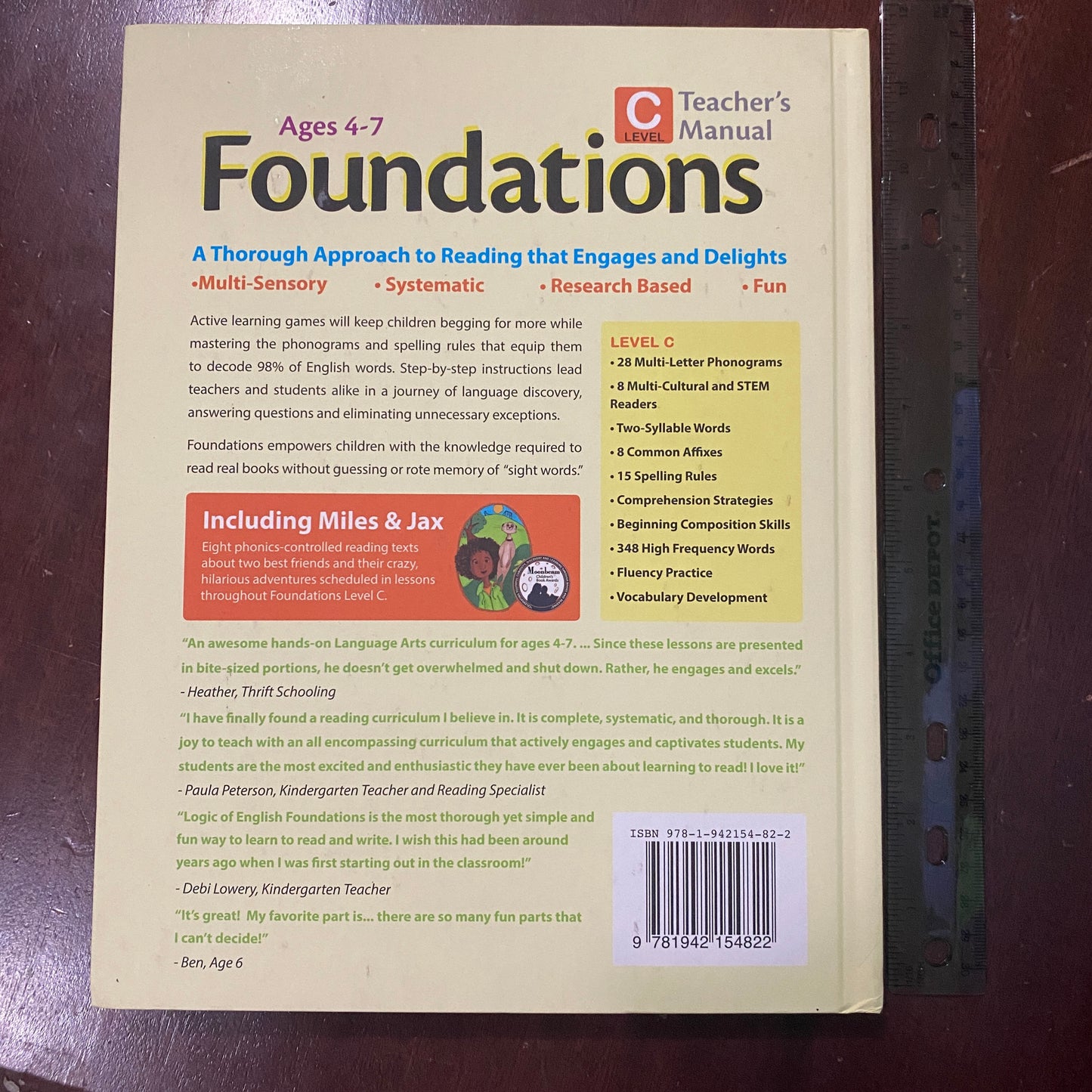 Logic of English - Foundations Level C Teacher's Manual