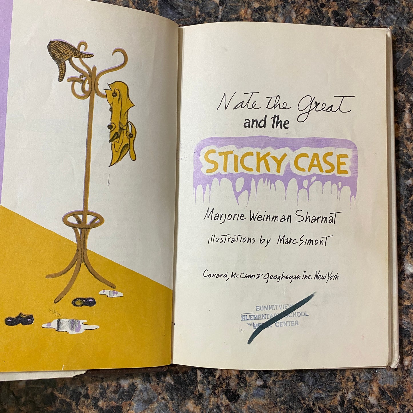 Nate the Great and the Sticky Case