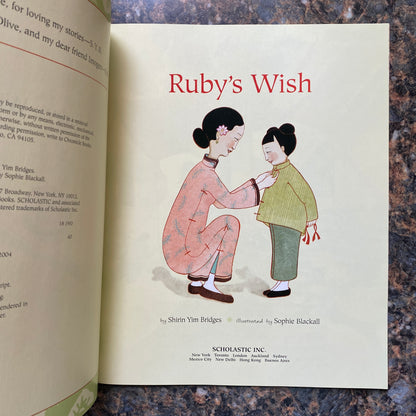 Ruby's Wish