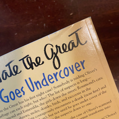 Nate the Great Goes Undercover