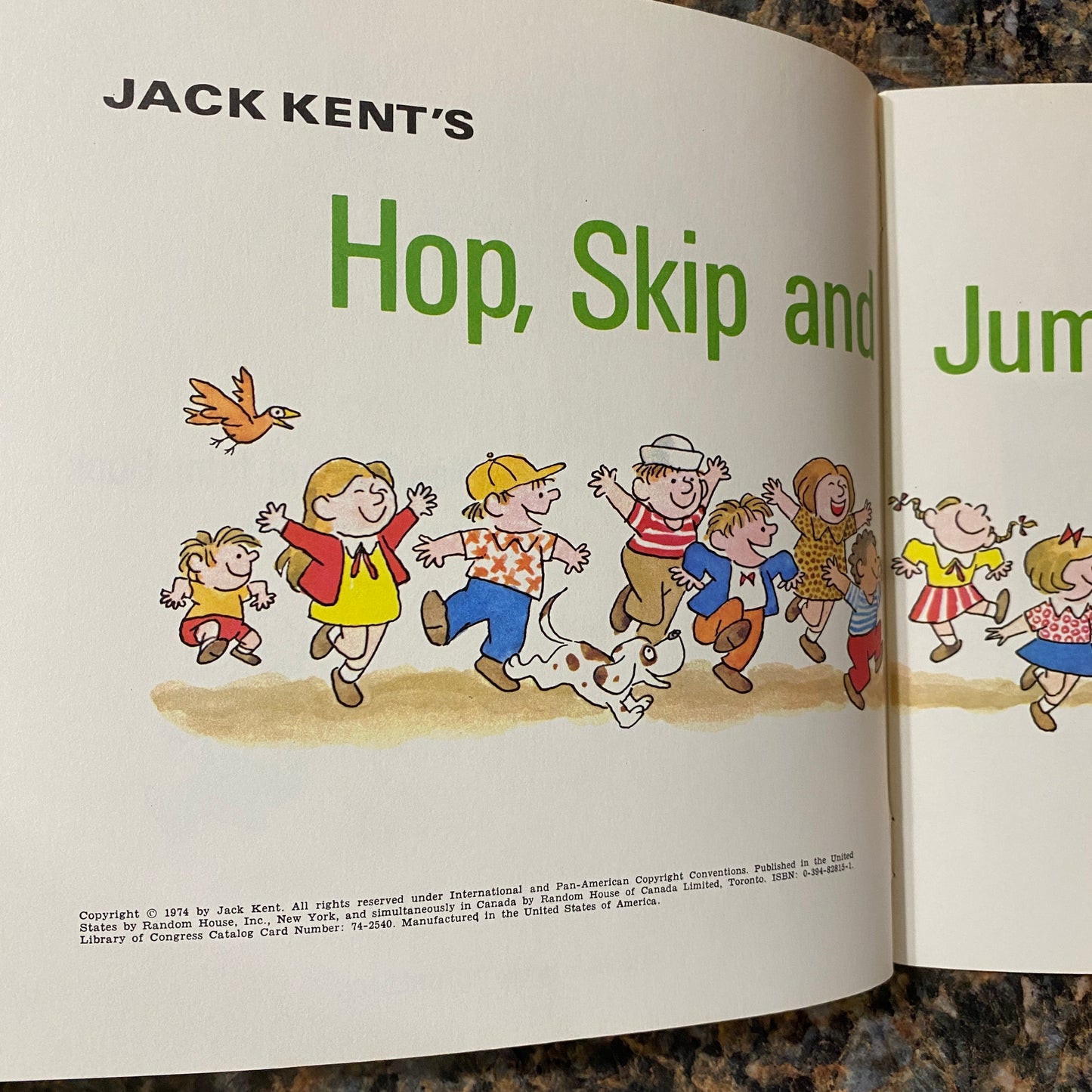 Jack Kent's Hop, Skip and Jump Book