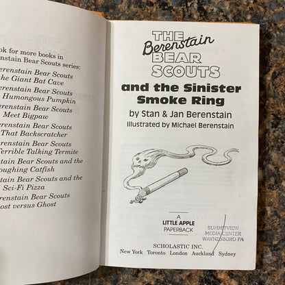 The Berenstain Bear Scouts and the Sinister Smoke Ring