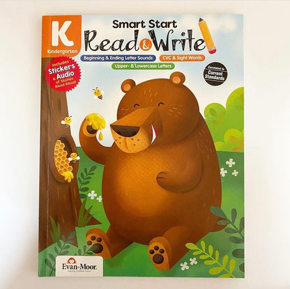 Kindergarten Read and Write Smart Start Workbook