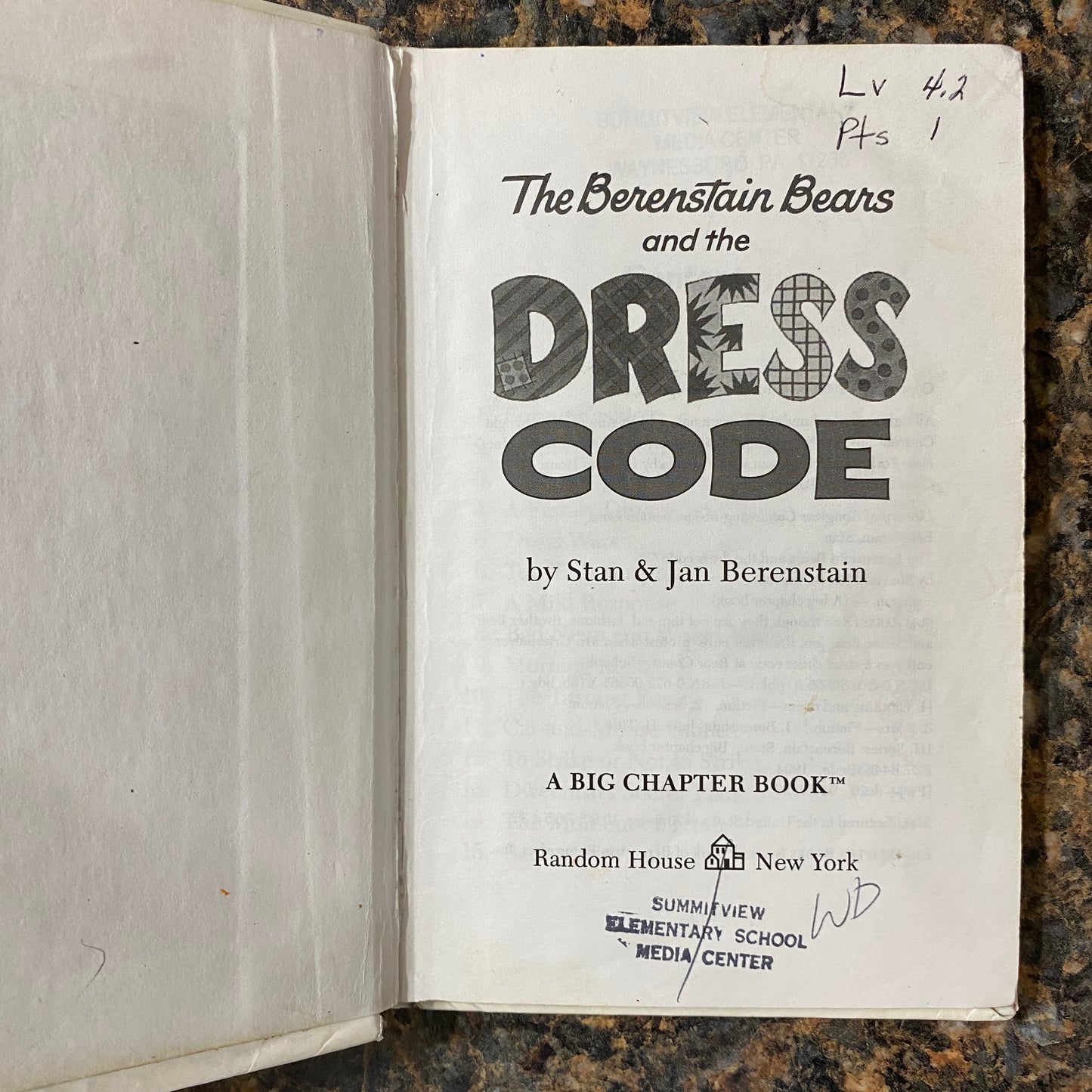 The Berenstain Bears and the Dress Code