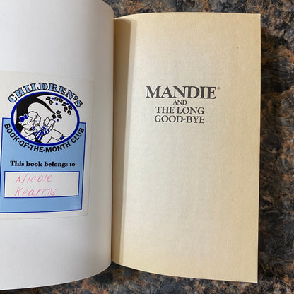 Mandie and the Long Goodbye