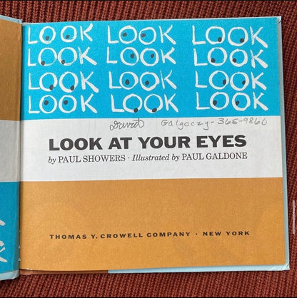 Let's-Read-And-Find-Out Science Book: Look at Your Eyes