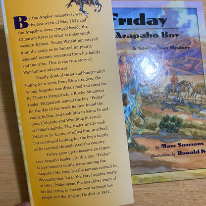 Friday the Arapho Boy - A Story from History