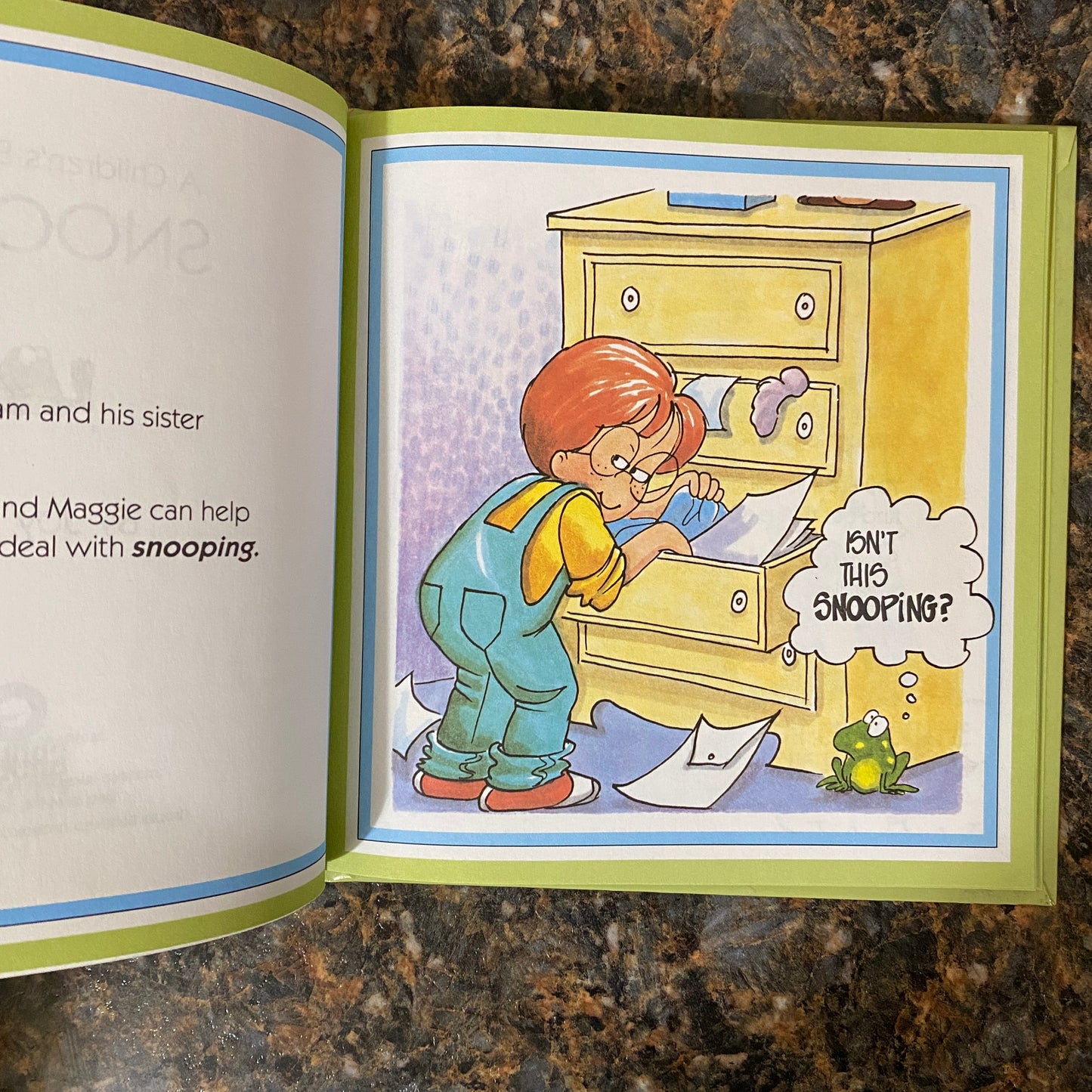 A Children's Book About SNOOPING