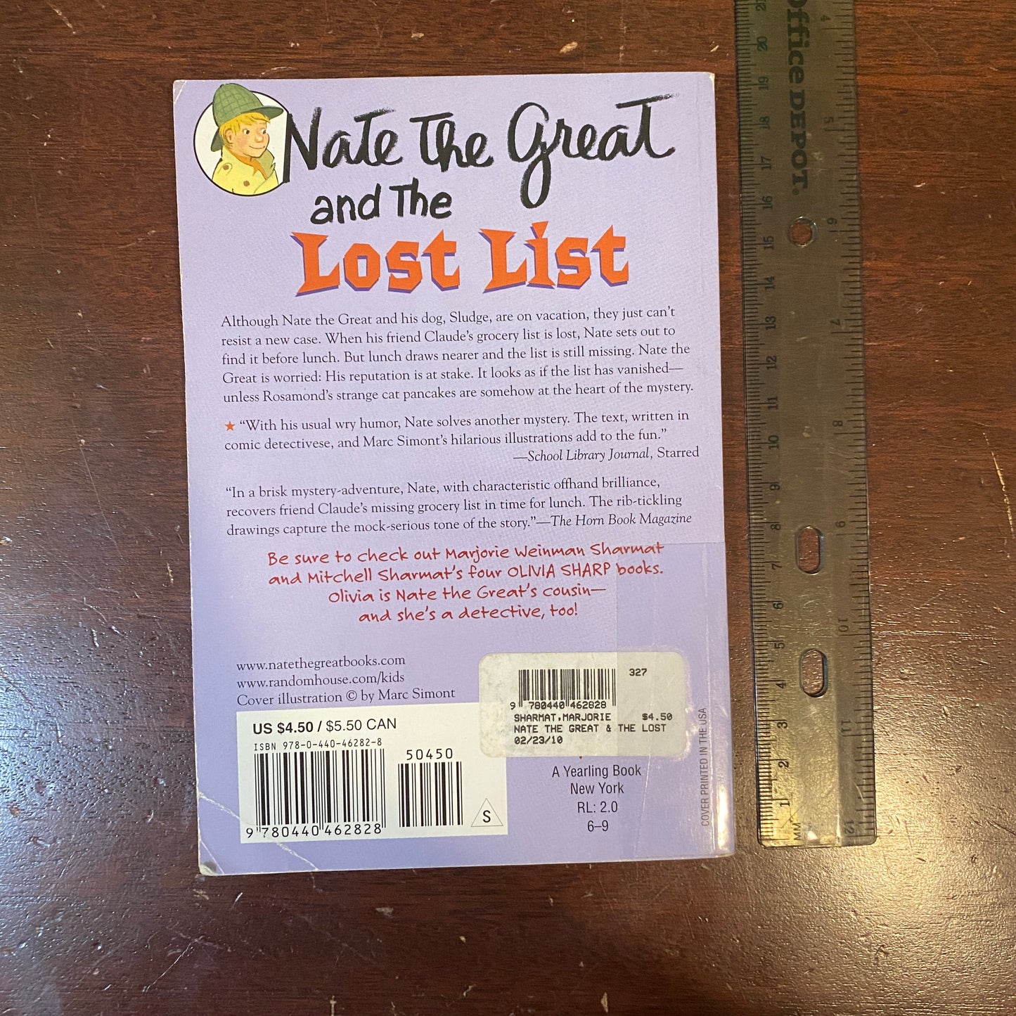 Nate the Great and the Lost List