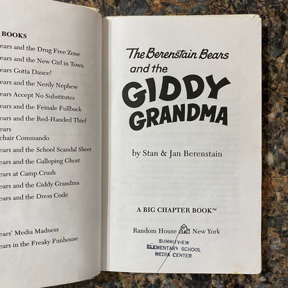 The Berenstain Bears and the Giddy Grandma